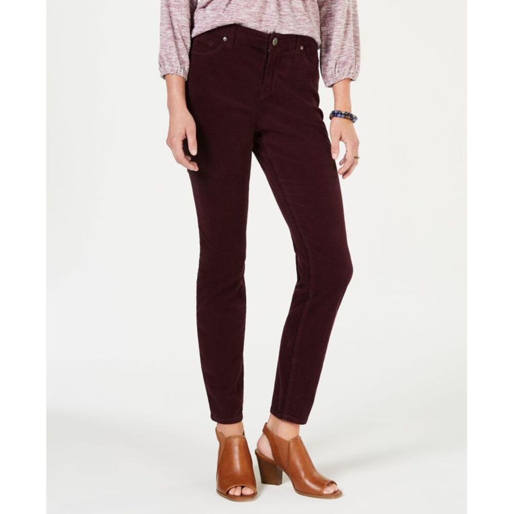 Style & Co Curvy Corduroy Skinny Jeans